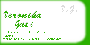 veronika guti business card